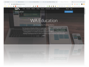Wealthy Affiliate Education