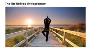The Un-retireed entrepreneur screenshot